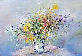 Ioan Popei Wild Flowers 01 painting